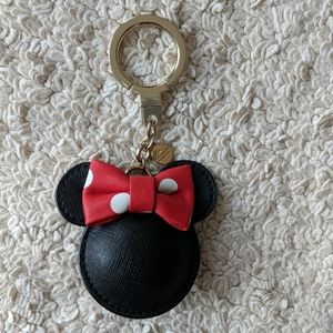 Disney x Kate Spade Minnie Mouse keychain